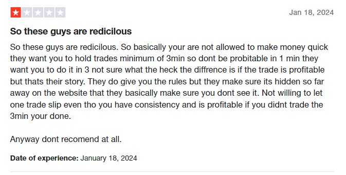 Funded Pro Trader scam?
